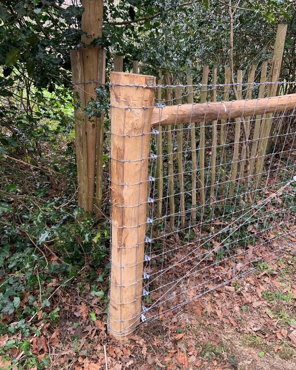 This is a photo of stock fencing installed by Fast Fix Fencing Lakenheath